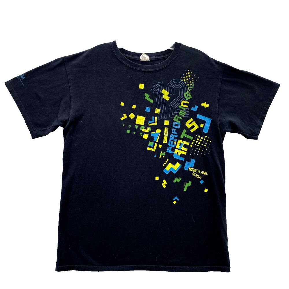 VTG Disney T-Shirt Men's Medium Performance Art Skater Streetwear Sportswear Y2k